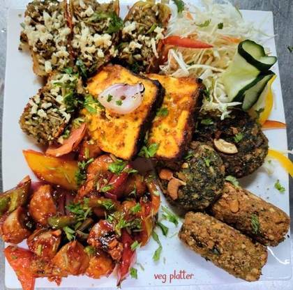 Bliss Veg Platter