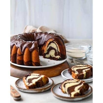 Marble Cream Cake