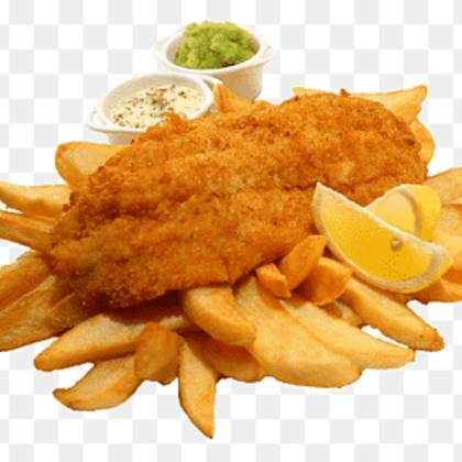 English Style Fish and Chips