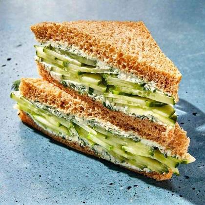 the Veggie Sandwich