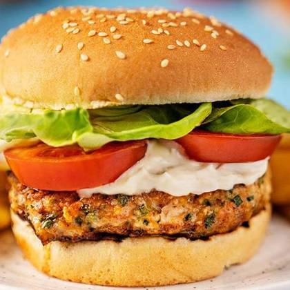 Chicken or Lamb Burger
