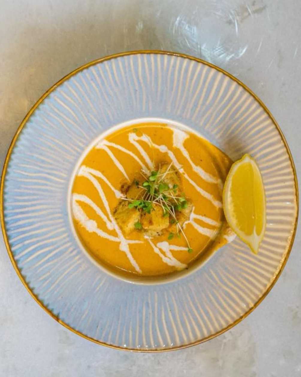 Pumpkin and sweet potato Soup