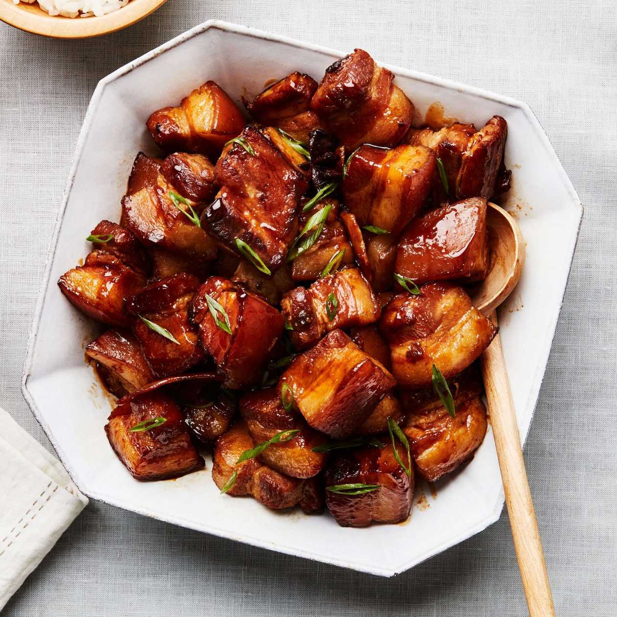 Thai Red Braised Pork Belly