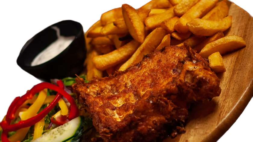 Beer Battered Fish & Chips