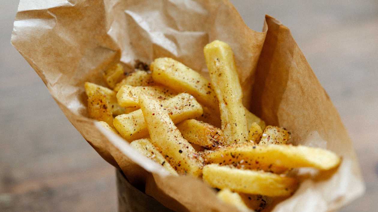 Fries with Zaatar