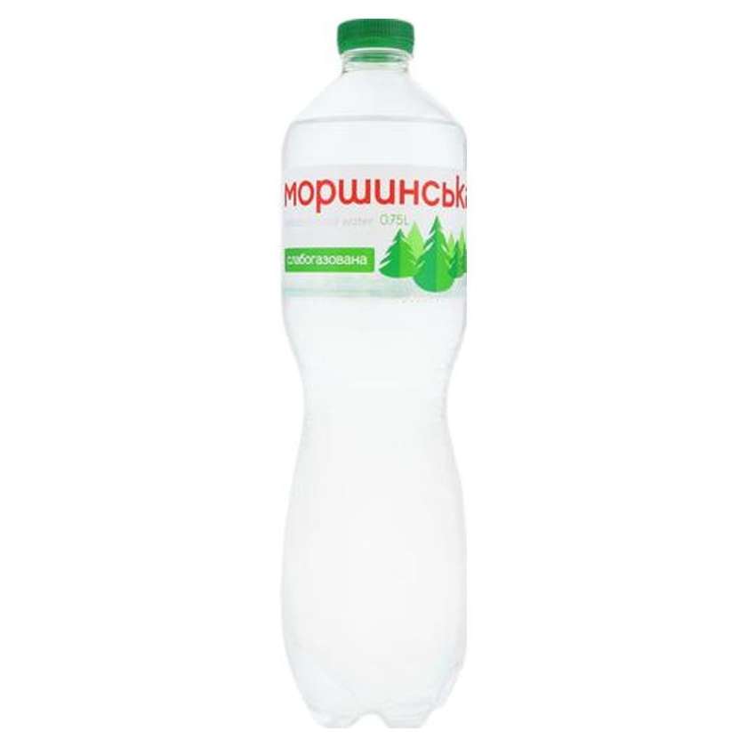 Вода мінеральна Моршинська слабогазована, 750мл (14313)