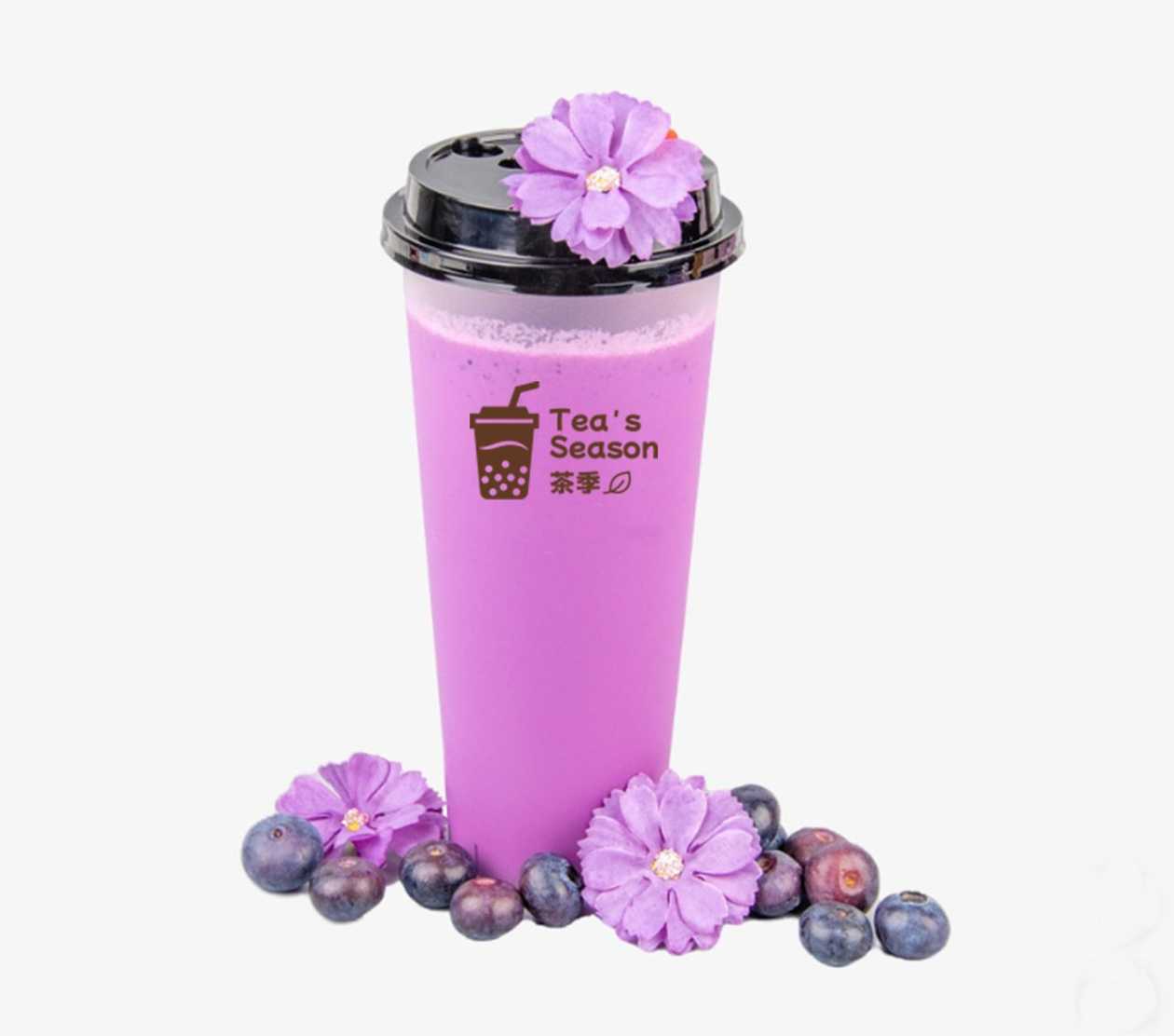 Blueberry Milk Tea