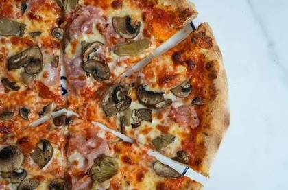 Prosciutto cotto e funghi