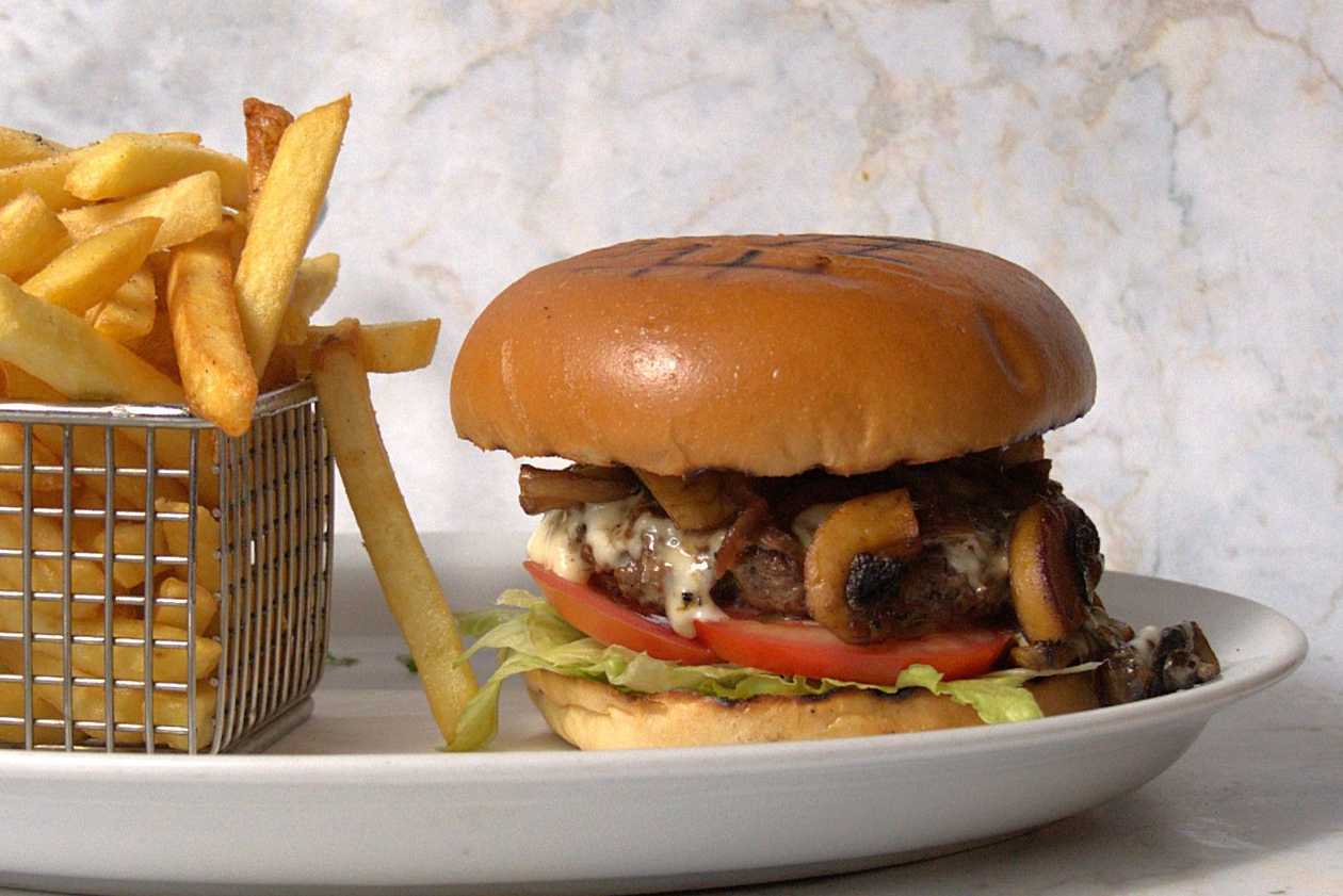 Blue Cheese Angus Beef Burger