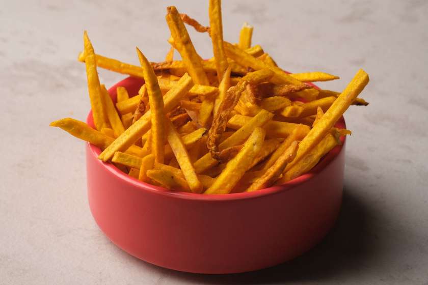 Yam Chips with Wings or Drumstick