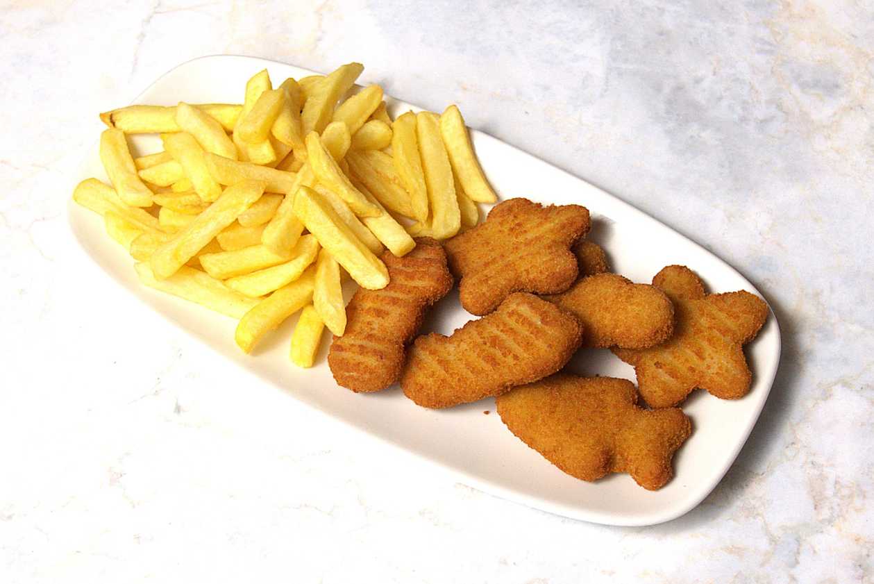Funny Fish Shapes & Chips