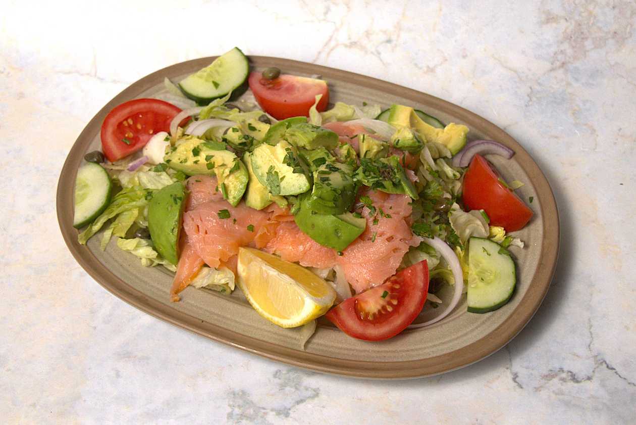 Smoked Salmon Salad