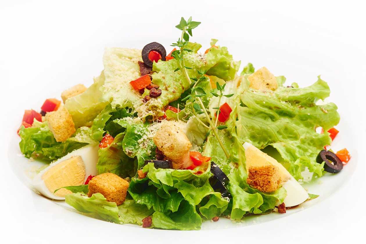 Pjazz Caesar salad