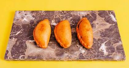 Baked pies (Chudu) with meat 1 pc