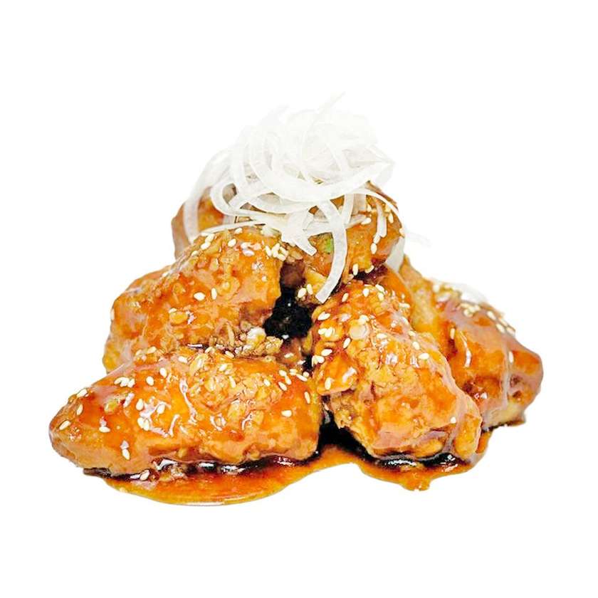 6 soy garlic wings