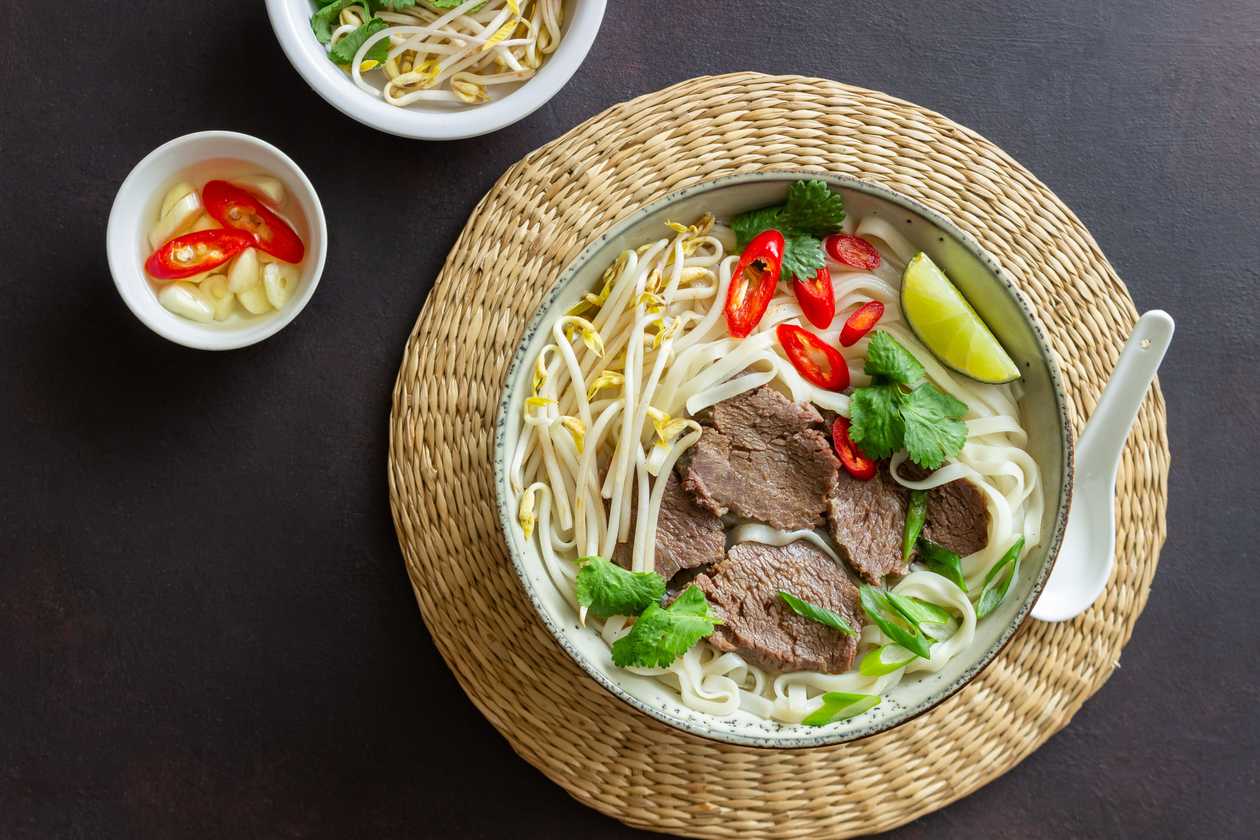 71. Large PHO Soup with beef / shrimp 0.75l