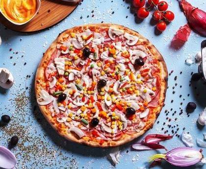 Pizza Azzuro mare