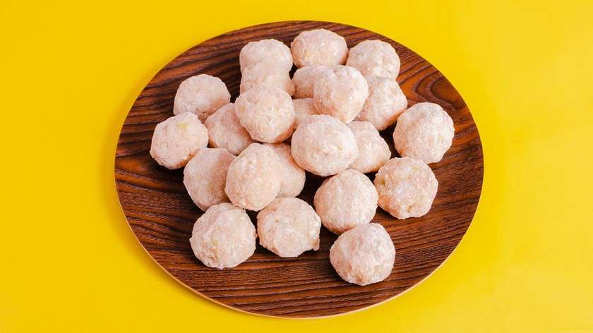 Mini veal meatballs with rice 500 gr