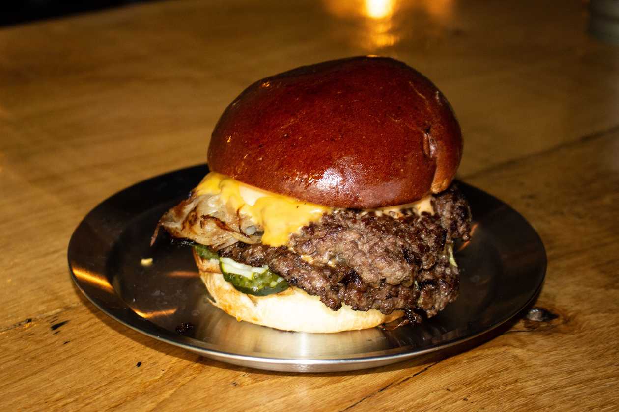 Oklahoma Onion Cheeseburger