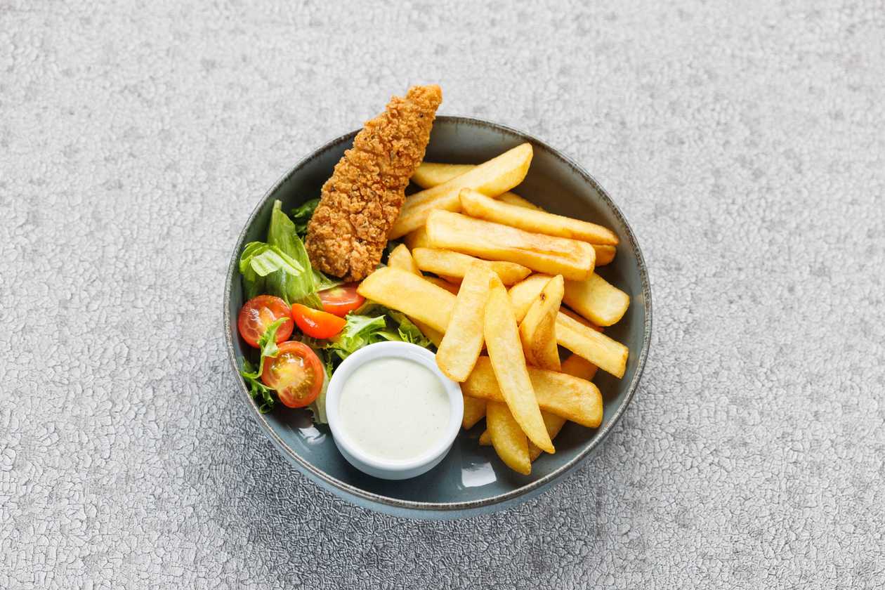 Chicken and Fries