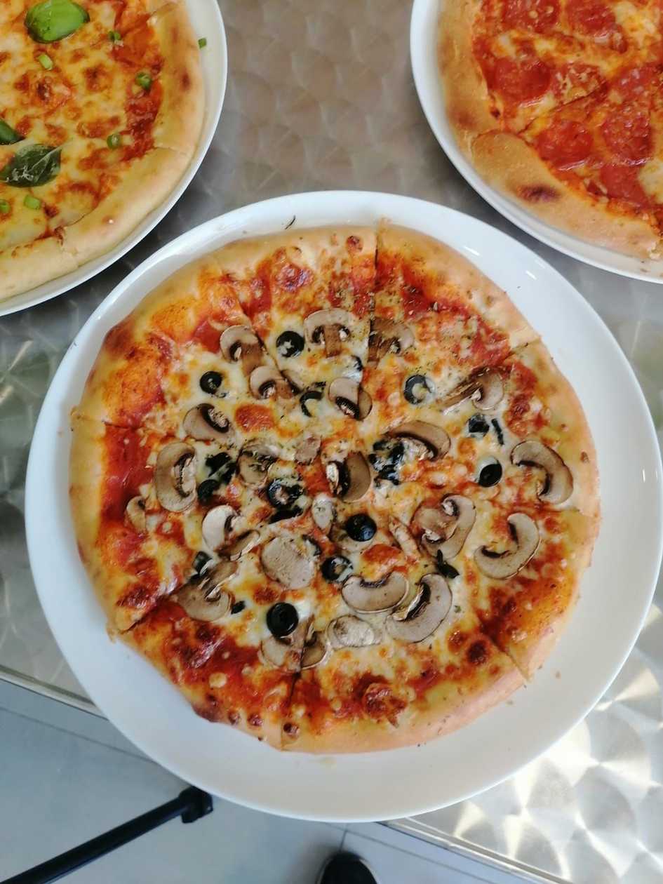 Mushroom Pizza