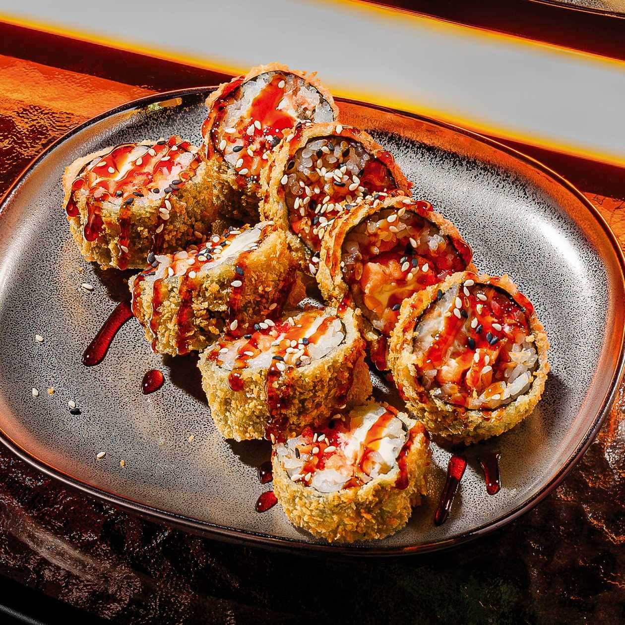 Baked Salmon Tempura