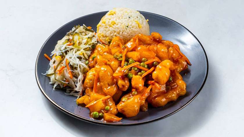 3. Eggplant with pineapple