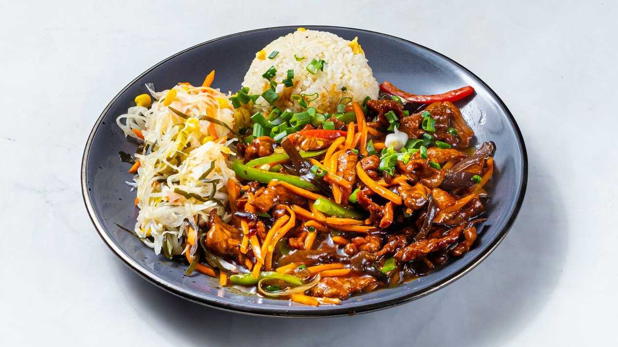 30. Beef with fish flavour