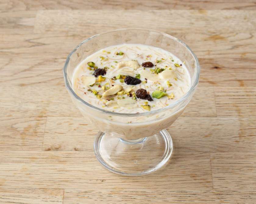 Sago Tapioca Dessert Served with Ice Cream