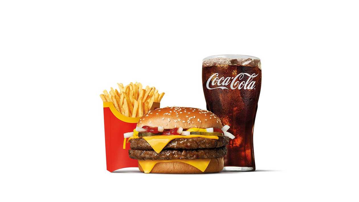 McRoyal Double veľké McMenu