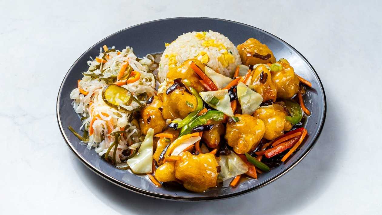 9. Sweet and sour chicken