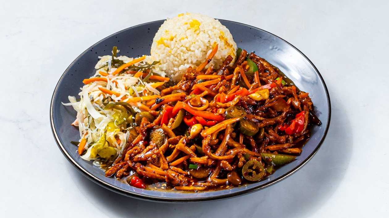 49. Pork with kelp and jalapenos