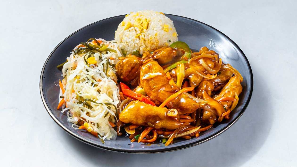 42. Carp with garlic