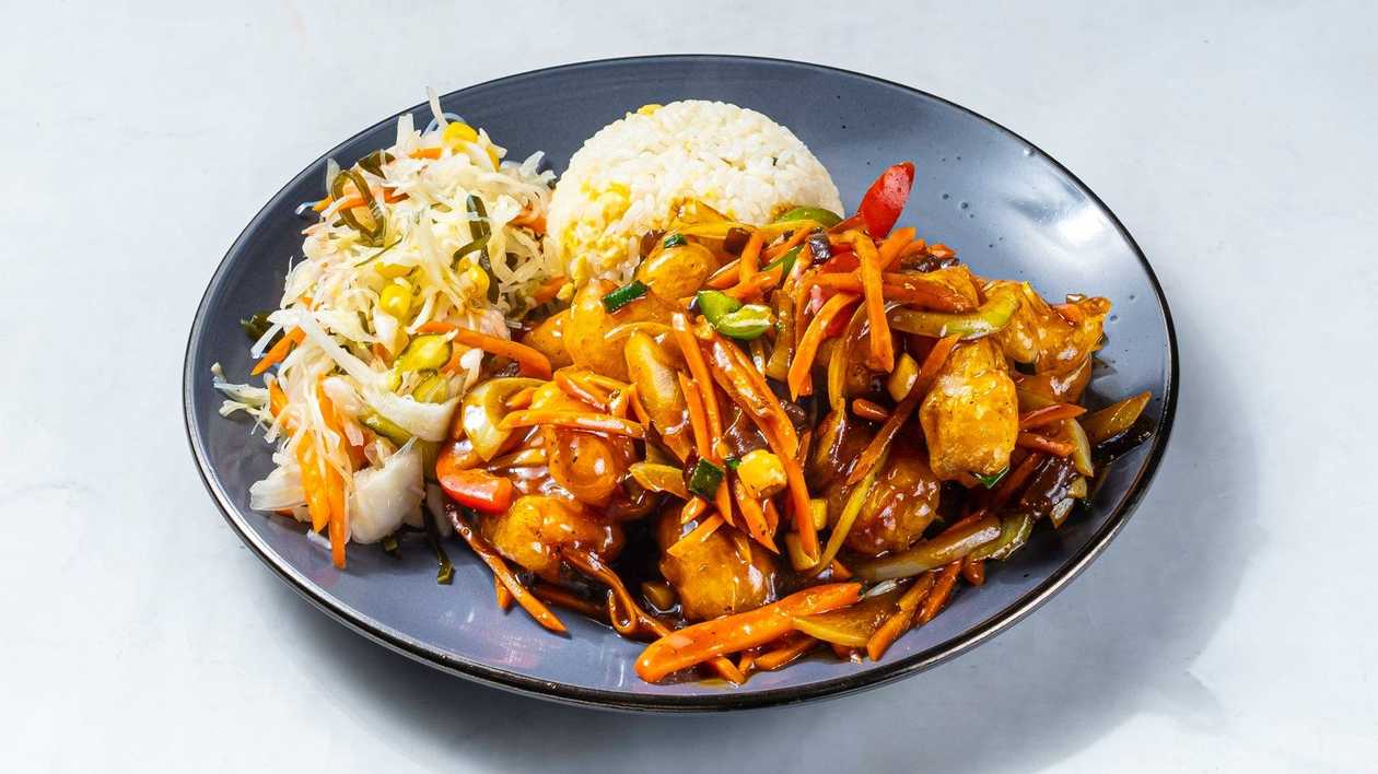 46. Salmon with curry