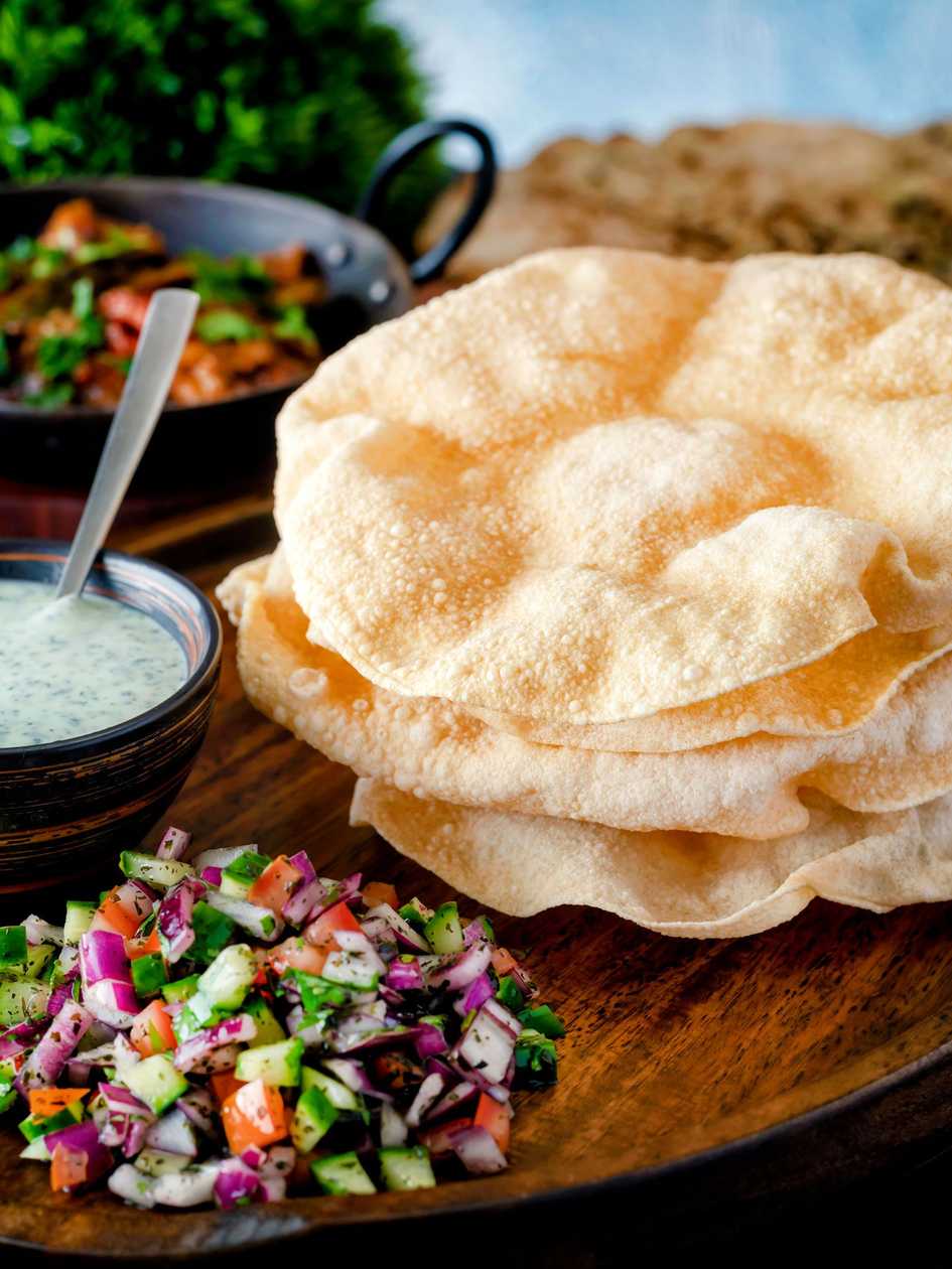 33. Papadoms
