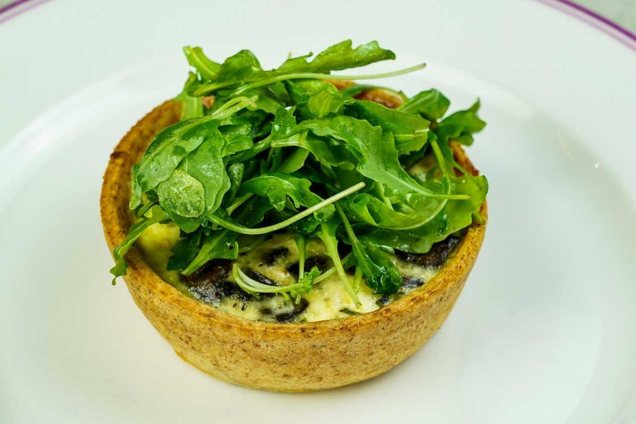 Ham, Gruyère & Mozzarella Quiche