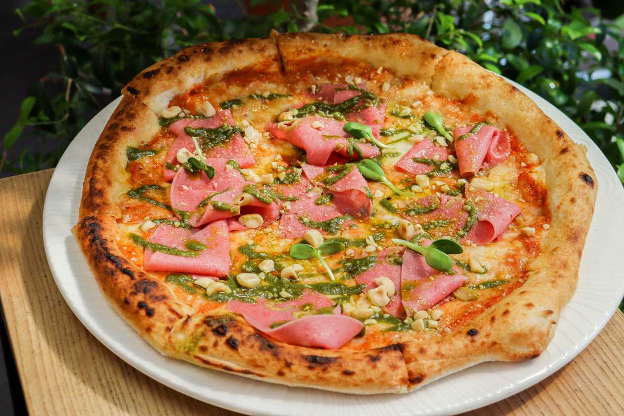 Mortadella-Pesto