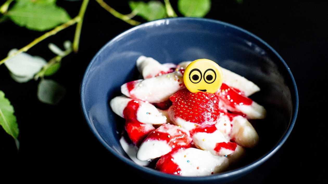 Boiled cottage cheese