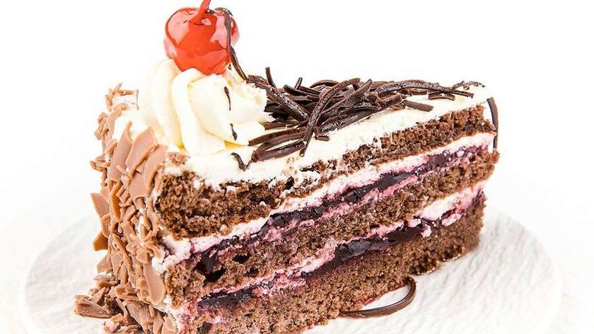 Slice of Black Forest Cake (160 g)