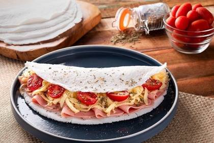 Tapioca Mista (Queijo e Fiambre)