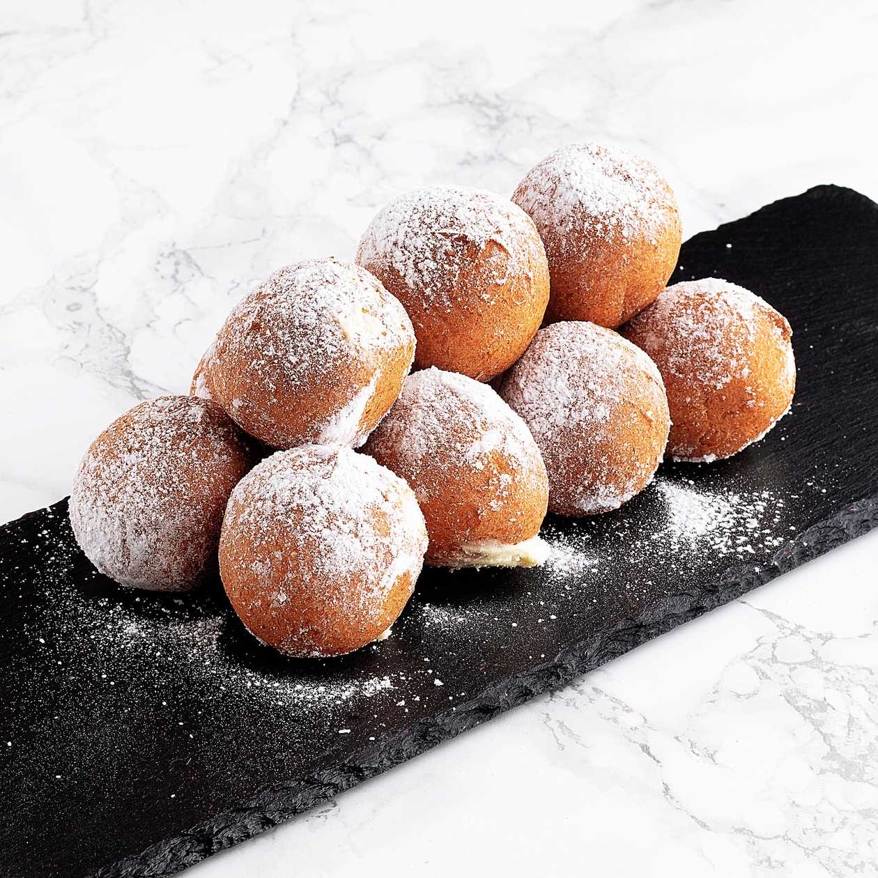Mini Vanilla Doughnuts