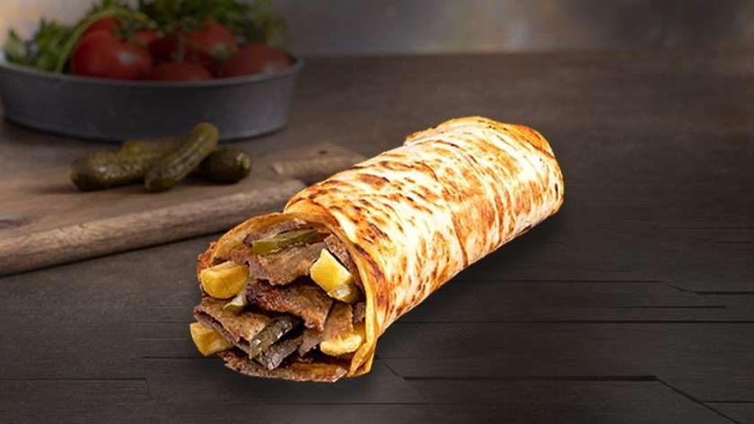 Ət Dönəri Dürüm (Kiçik)