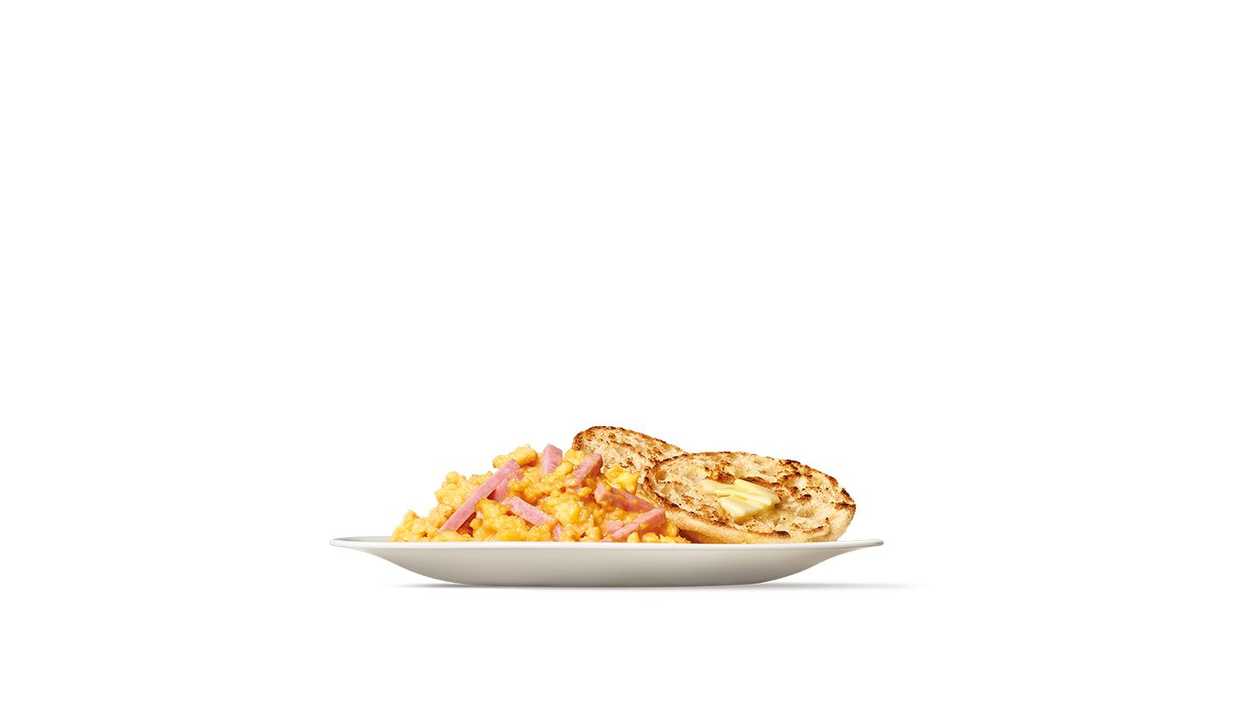 HAM AND EGGS