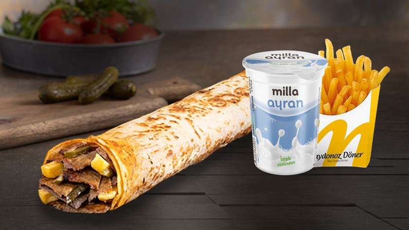 Ət Dönəri Dürüm Menyu (Böyük)