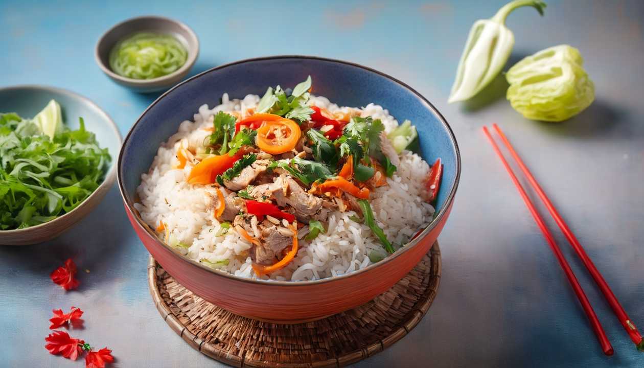 Rice with chicken