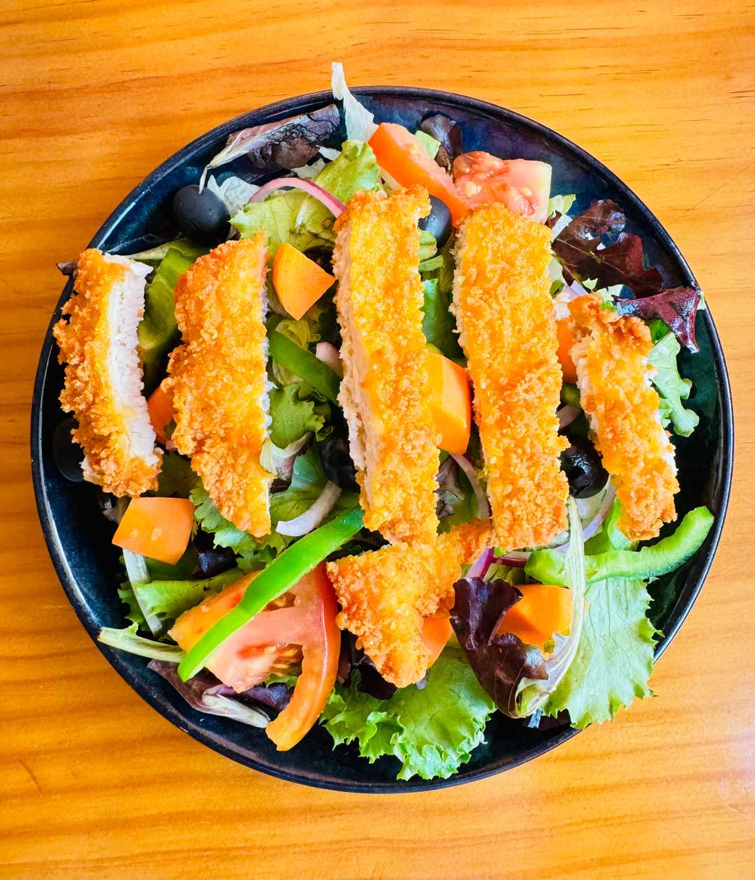 Salada de Frango Crocante