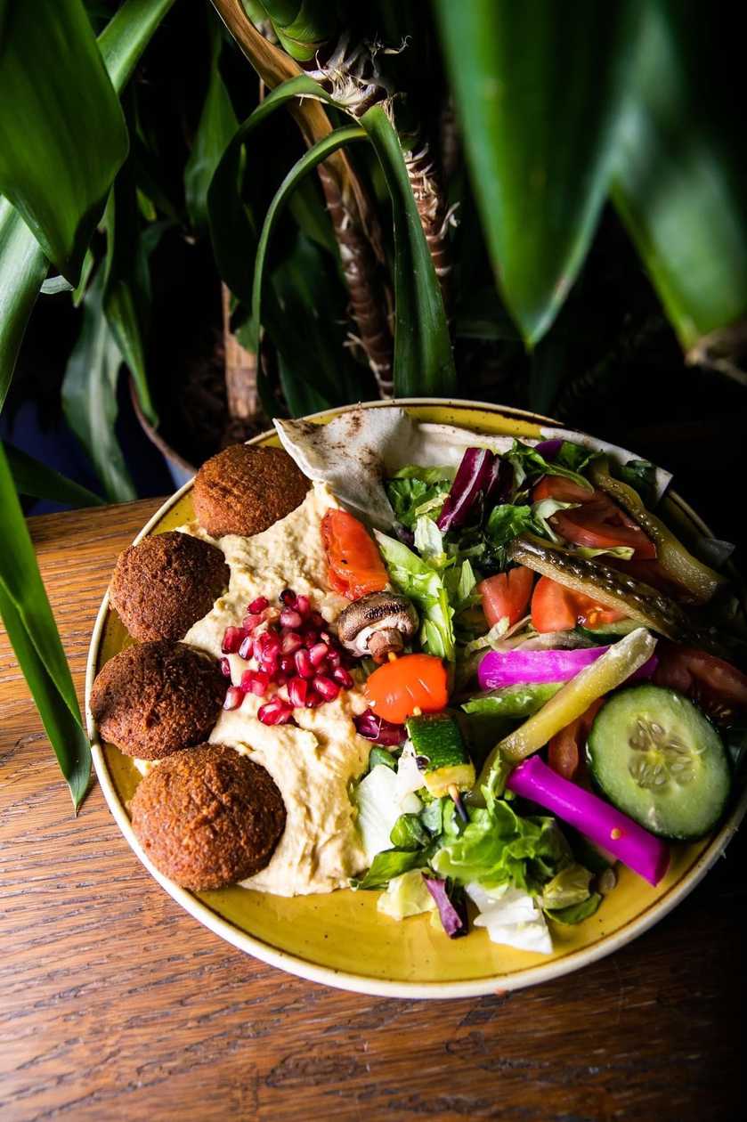 Vege Hummus Falafel
