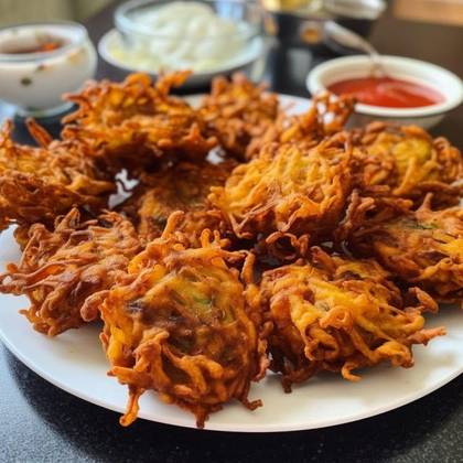 Onion bhaji