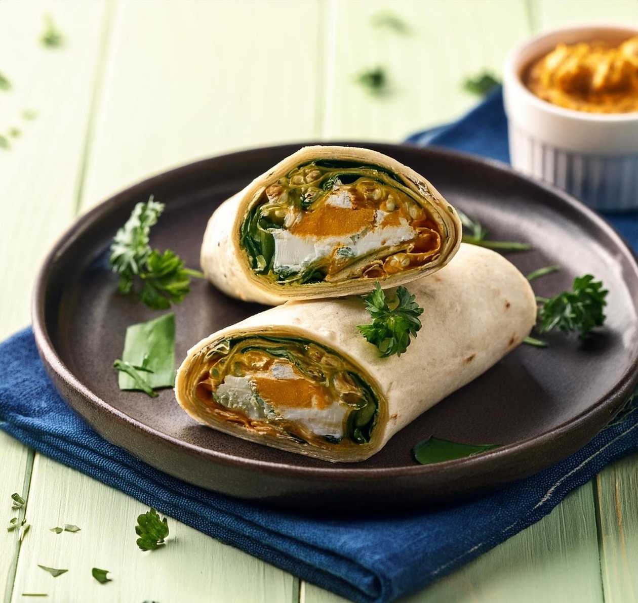 Veg kathi roll