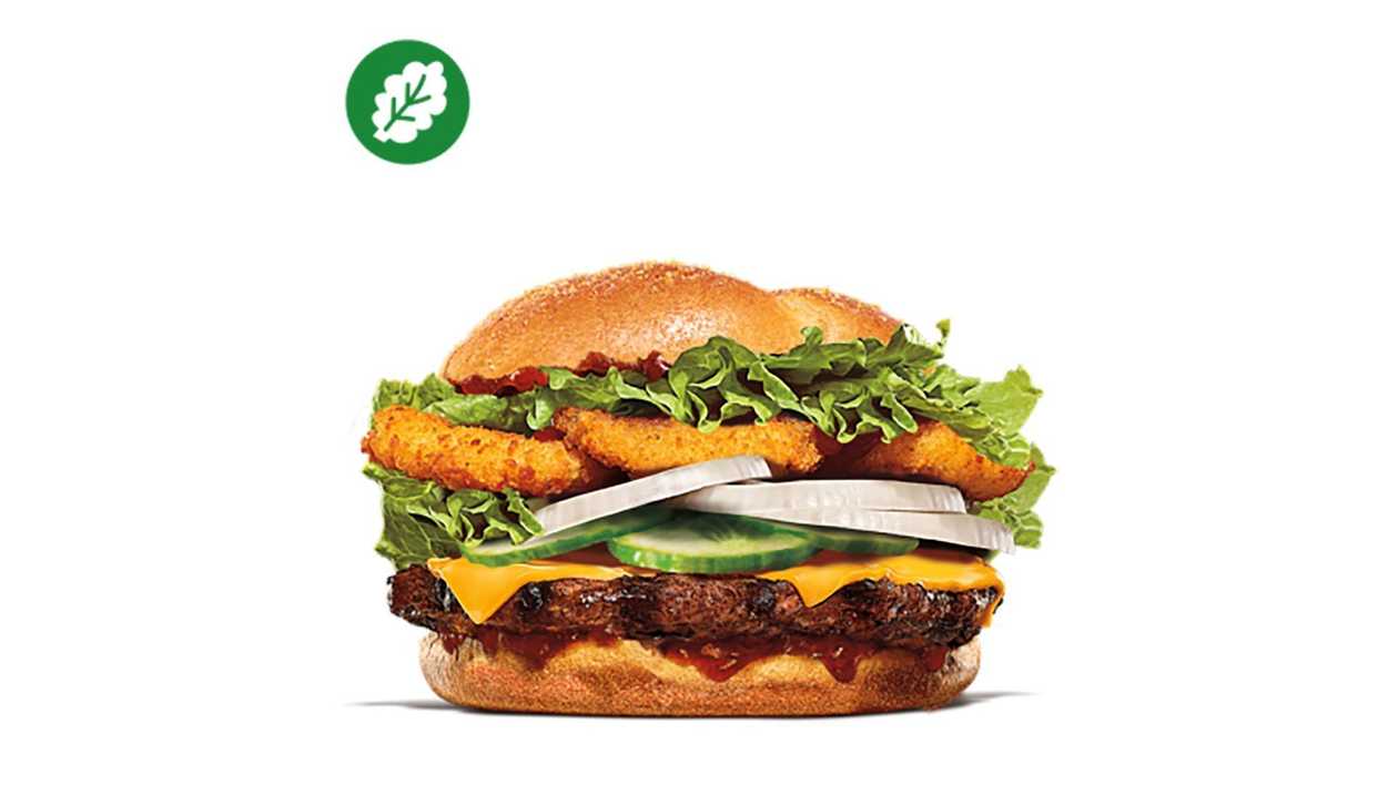 Summer Crunch Plant Based Burger